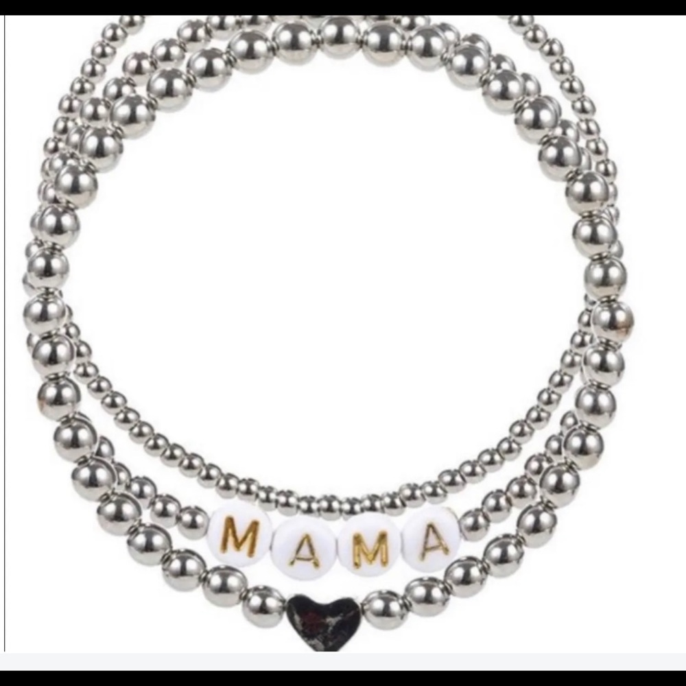 Mama Heart Bracelet